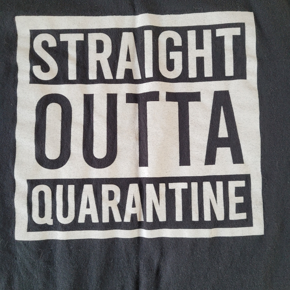 Quarantine T shirt. Sz. Med.